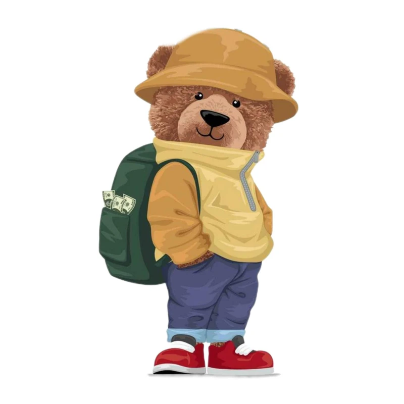 استیکر پارچه و لباس پاد آفرین مدل تدی کد 92