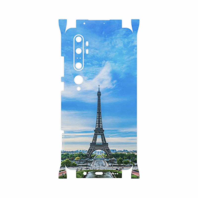 برچسب پوششی ماهوت مدل Paris City-FullSkin مناسب برای گوشی موبایل شیائومی Mi Note 10 Pro