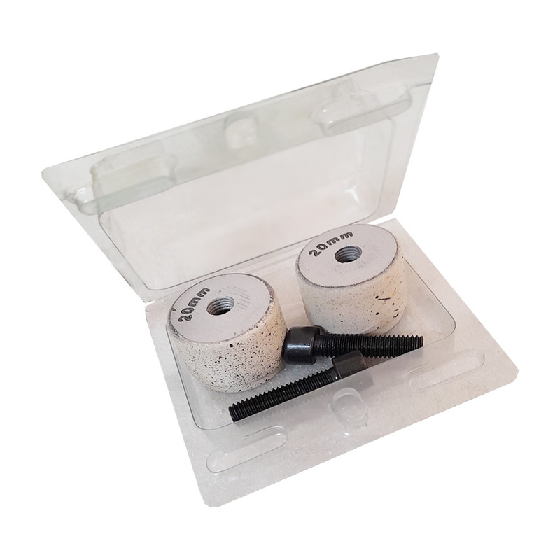 لقمه اتو لوله سبز مدل AT - 2 سایز 20 میلی متر مجموعه دوعددی