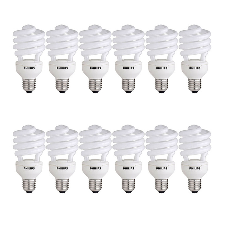 لامپ کم مصرف 20 وات فیلیپس مدل HALF SPIRAL پایه E27 بسته 12 عددی