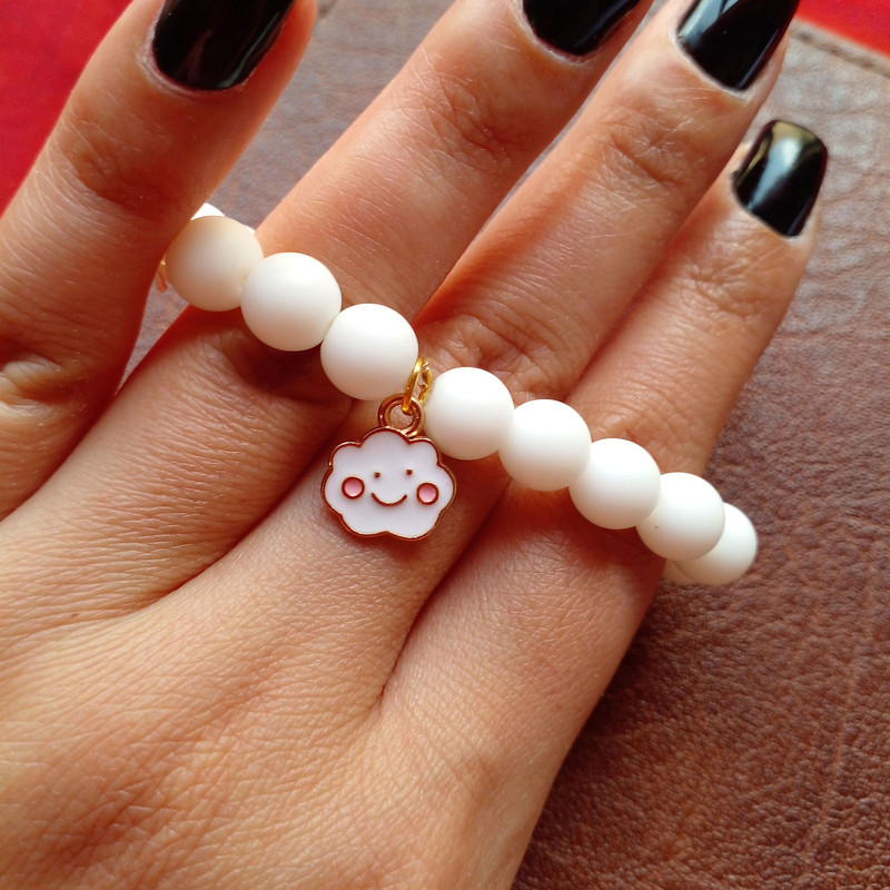 دستبند دخترانه مدل ابر کد HCK065 دستبند دخترانه مدل ابر کد HCK065