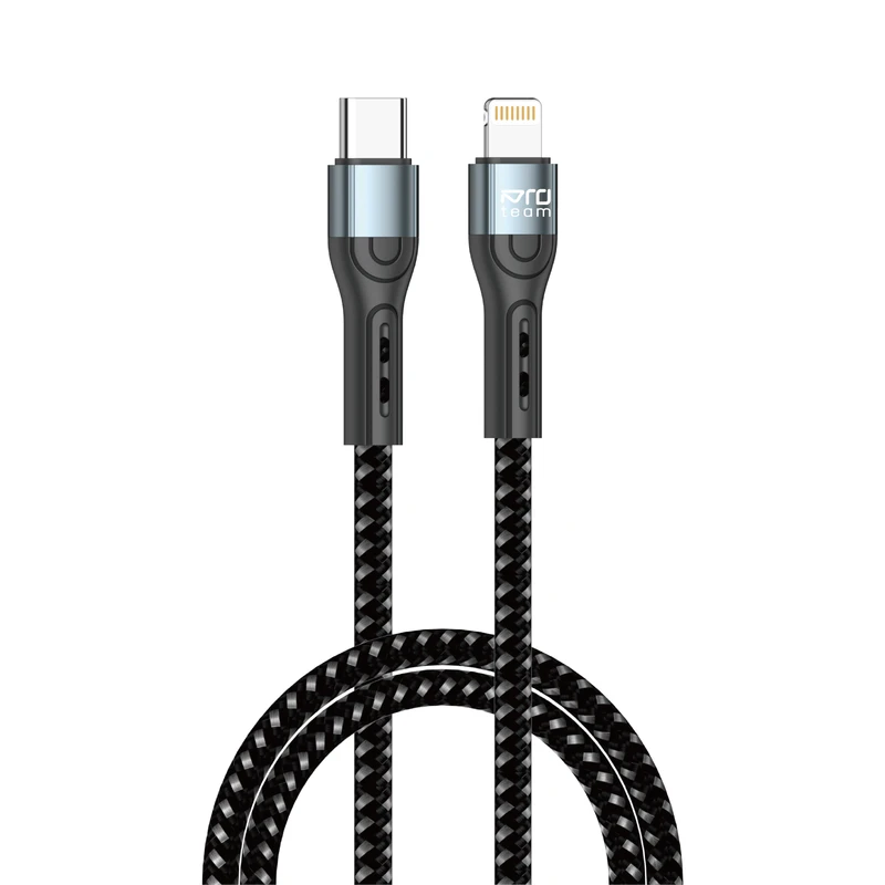 کابل تبدیل USB-C به لایتنینگ پروتیم مدل PRO-101 طول 1 متر