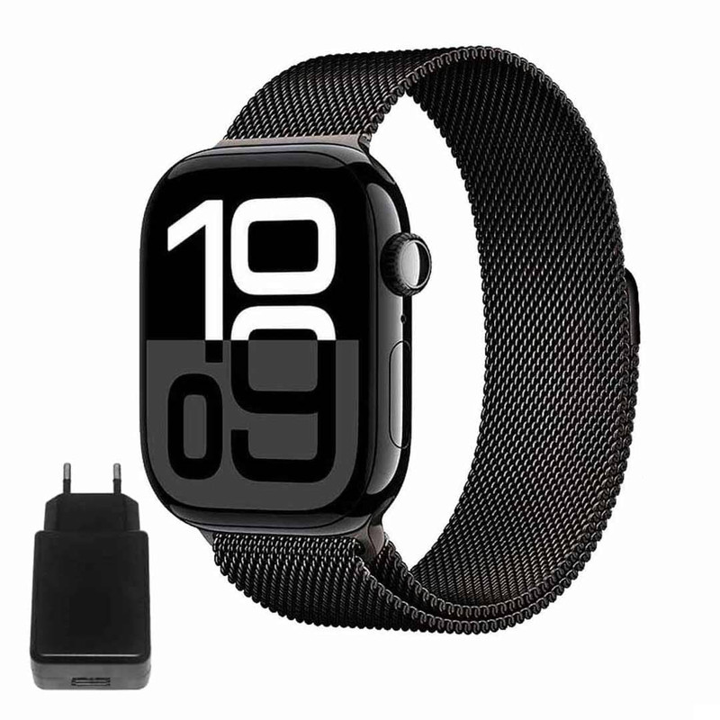 ساعت هوشمند 46 میلیمتری ورنا مدل T46 Pro Max به همراه شارژر