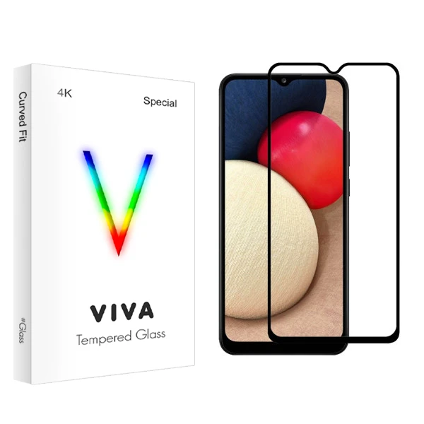 محافظ صفحه نمایش ویوا مدل 4K مناسب برای گوشی موبایل سامسونگ Galaxy A02s