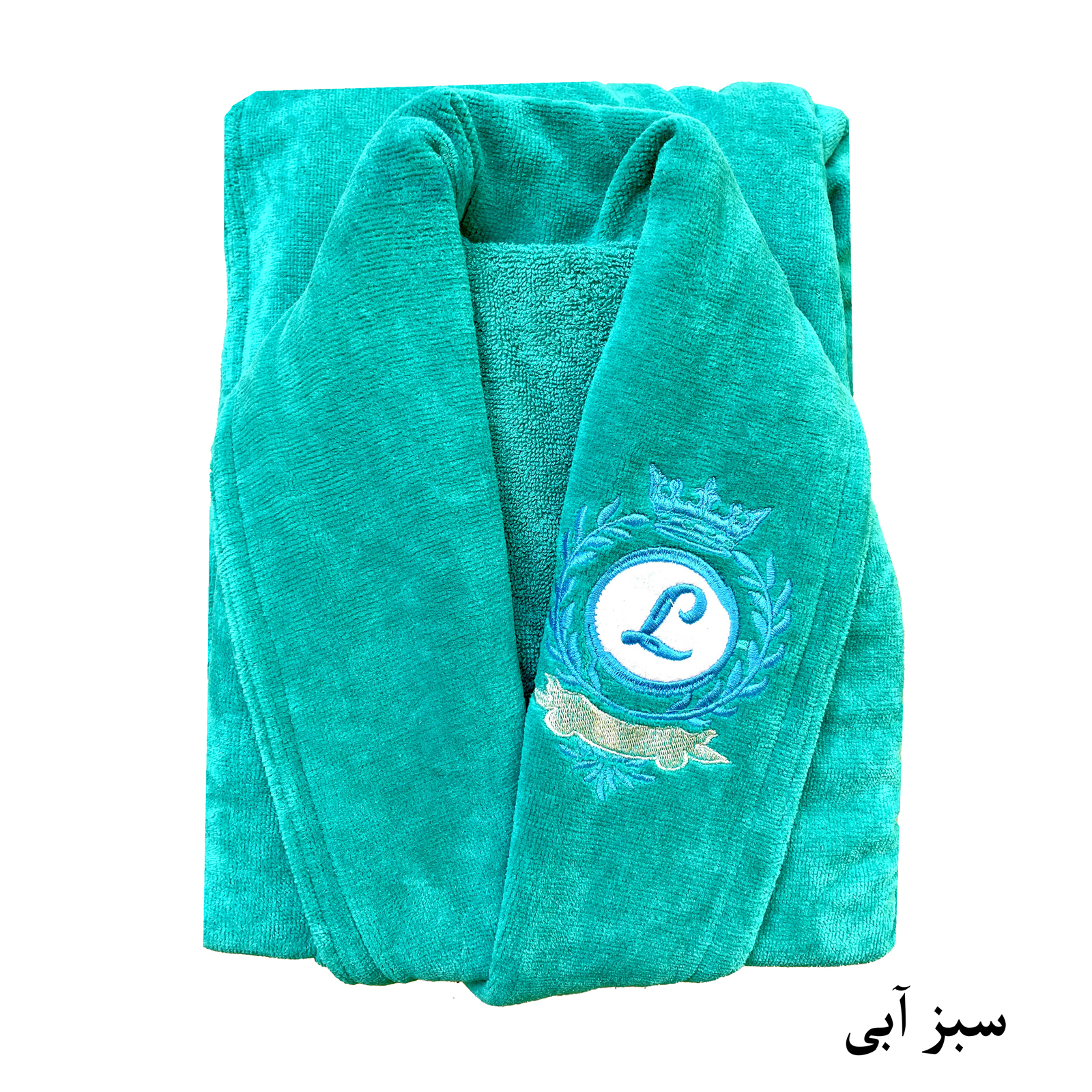 حوله پالتویی الماس طرح گلدوزی مردانه کد PS-001 سایز 125