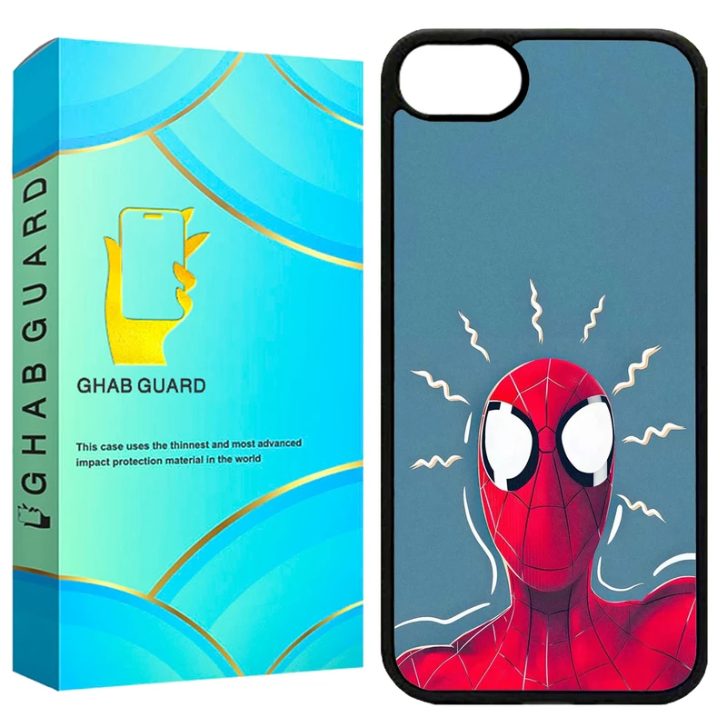 کاور قاب گارد طرح اسپایدر من مدل G16E مناسب برای گوشی موبایل اپل iPhone 16e