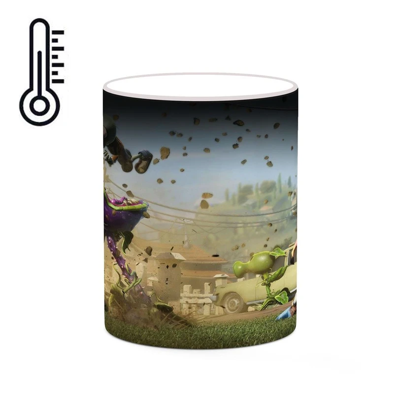 ماگ حرارتی کاکتی مدل بازی Plants Vs Zombies کد mgh29870
