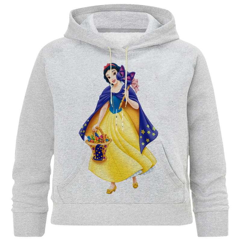 هودی دخترانه مدل M 154 سفید برفی