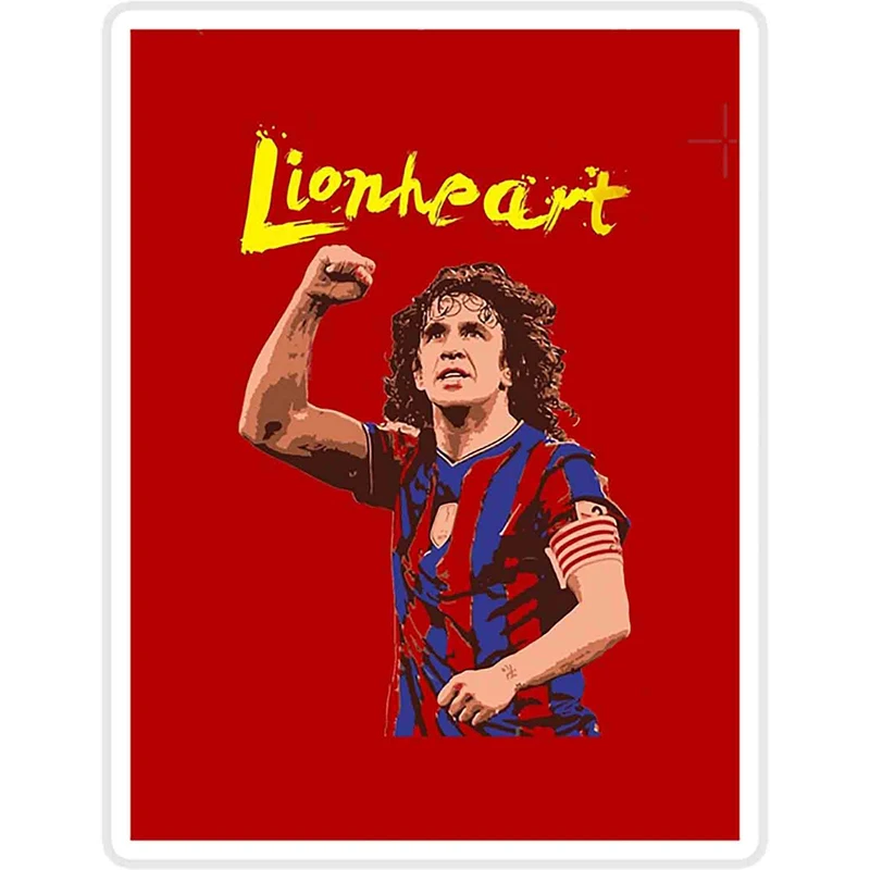 استیکر لپ تاپ طرح Carles Puyol IllustrationکدST289