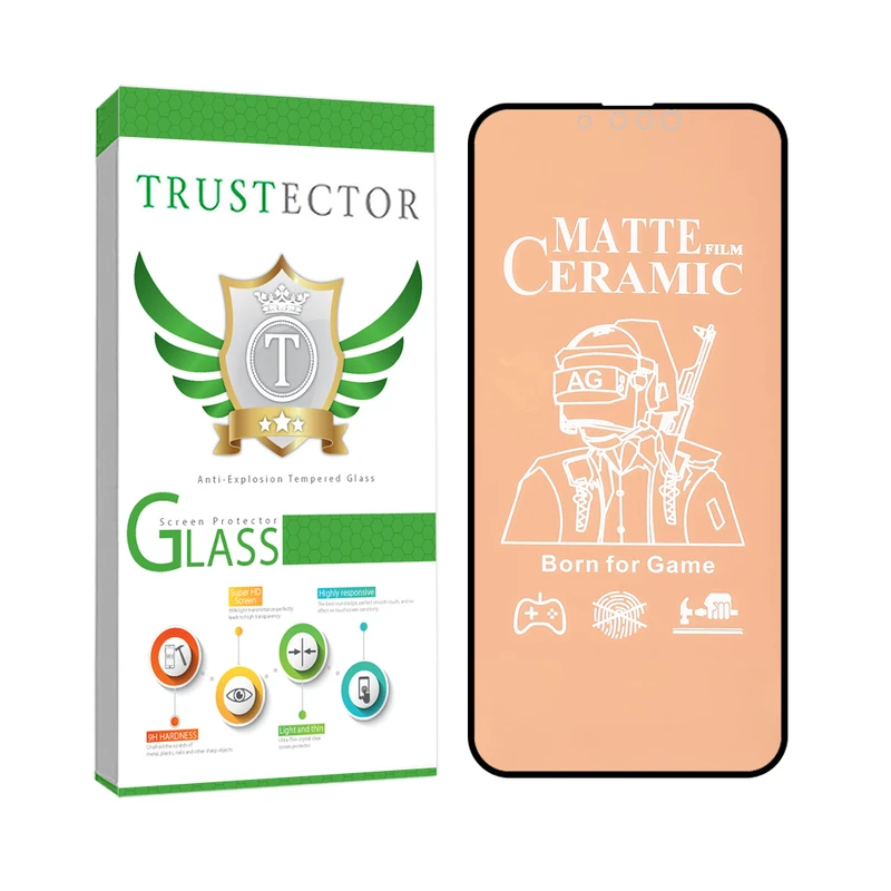 محافظ صفحه نمایش تراستکتور مدل CERAMICT مناسب برای گوشی موبایل اپل iPhone 13 Pro Max / iPhone 14 Plus