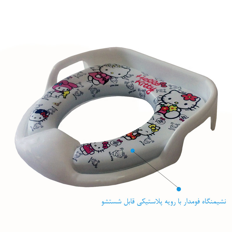 تبدیل توالت فرنگی کودک طرح هلوکیتی کد PK-H314