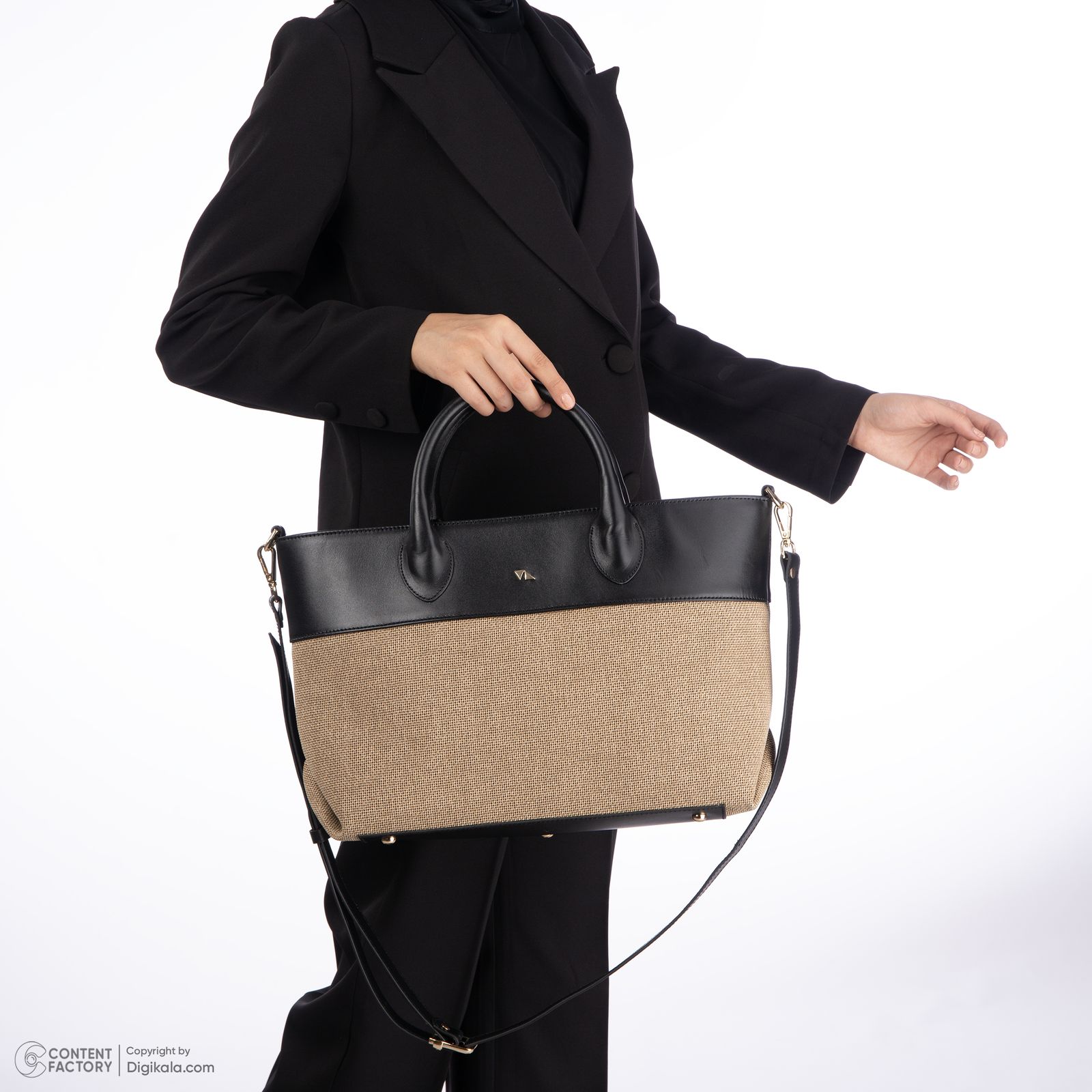 کیف دستی زنانه چرم مشهد مدل S5268-001 -  - 10