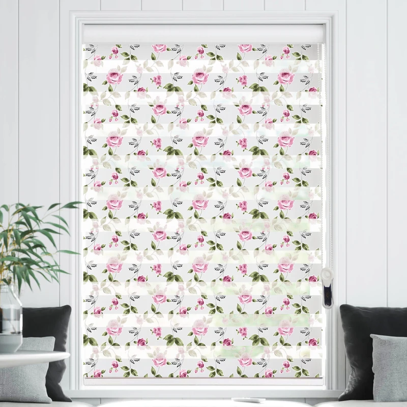 پرده زبرا زیو کد 713 سایز 150 × 160 سانتی‌ متر