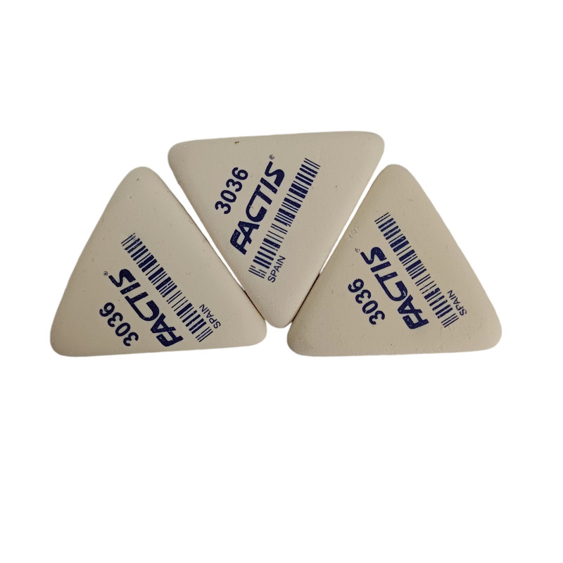 پاک کن فکتیس مدل مثلثی مجموعه 3 عددی