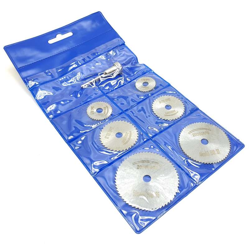 تیغ فرز انگشتی و مینیاتوری مدل 001 مجموعه 6 عددی