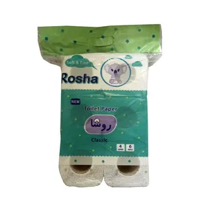 دستمال توالت روشا مدل Ro 22 بسته 6 عددی