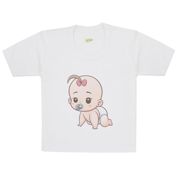 تی شرت آستین کوتاه نوزادی کارانس مدل TSB-701