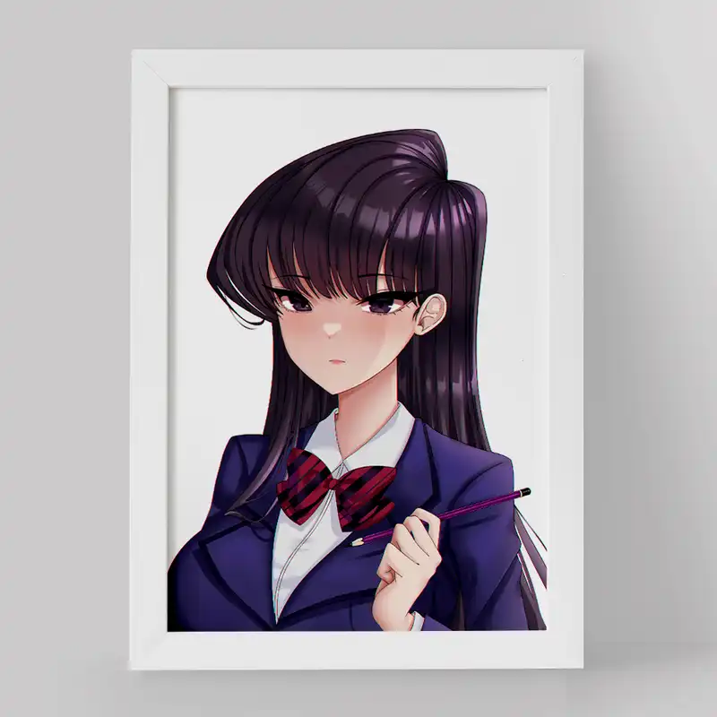 تابلو خندالو مدل انیمه کومی سان کد 16069