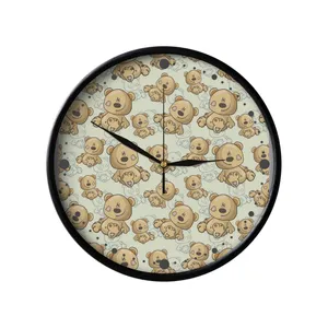 ساعت دیواری مدوپد طرح عروسک خرسی مدل PAT00276