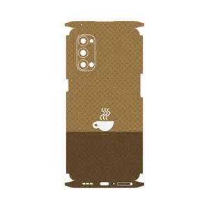 MAHOOT Minimal Cup of Coffee Icon-FullSkin Cover Sticker for Oppo Reno4 Pro 5G