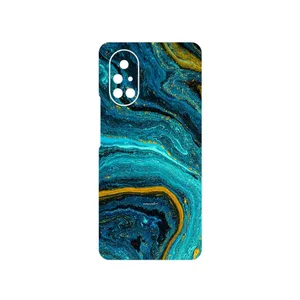 MAHOOT Turquoise marblewith golden streaks Cover Sticker for Huawei Nova 8