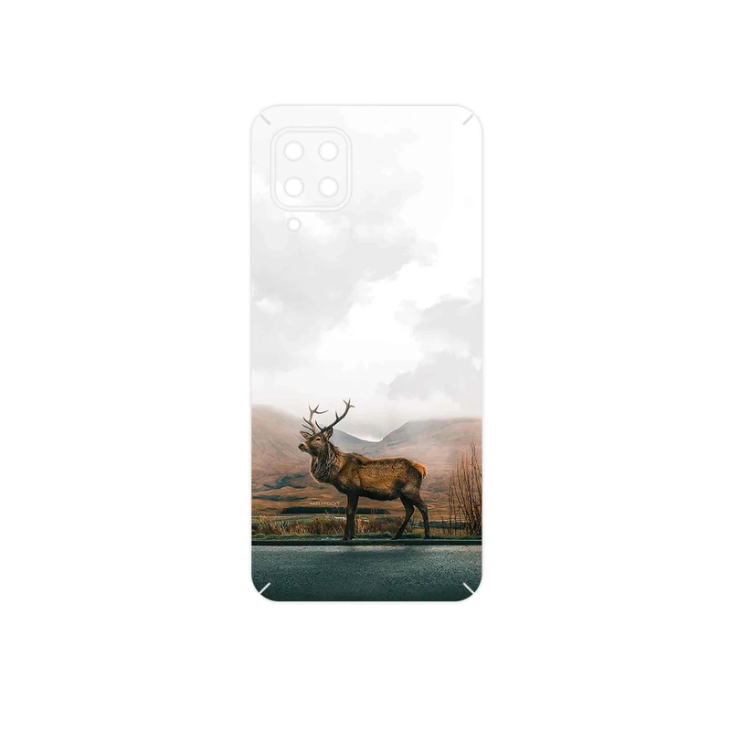 برچسب پوششی ماهوت مدل Horned_Deer مناسب برای گوشی موبایل سامسونگ Galaxy F22