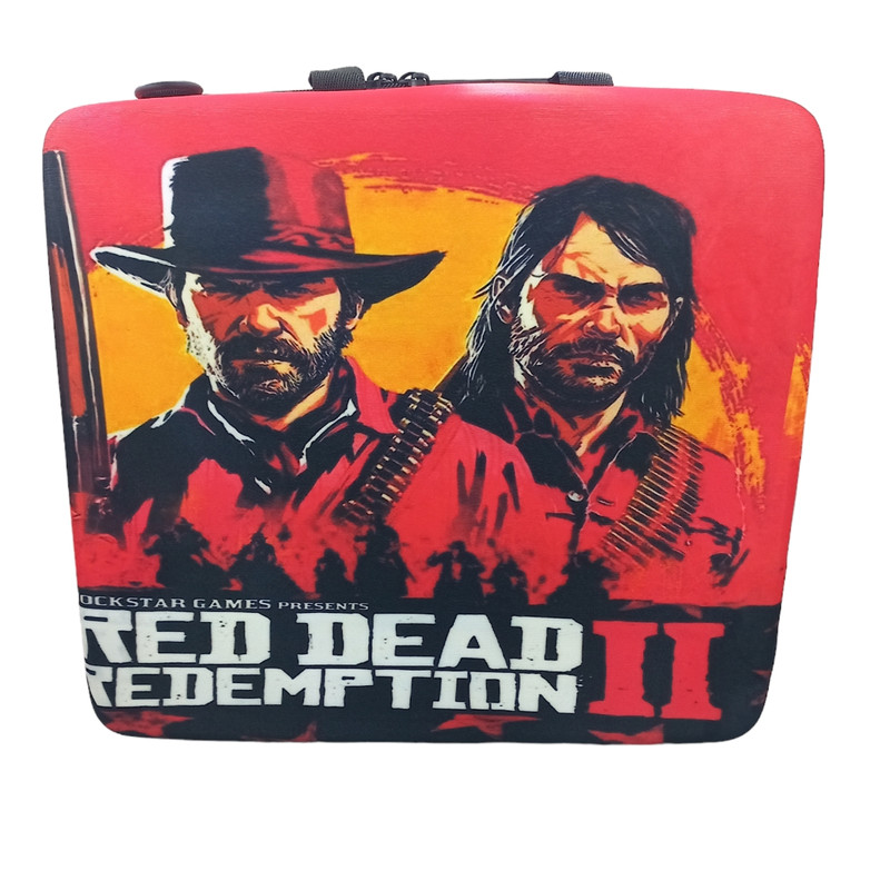کیف حمل کنسول بازی پلی استیشن 4 مدل RED DEAD2