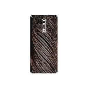 MAHOOT Wood Texture 9 Cover Sticker for Nokia 8