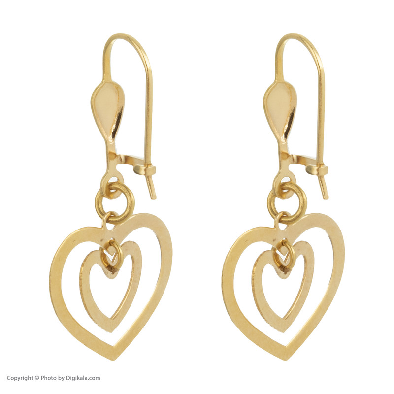 گوشواره طلا 18 عیار زنانه مایا ماهک مدل ME0821