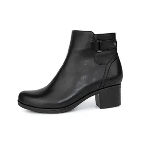 نیم بوت زنانه چرم کروکو مدل 2001003008