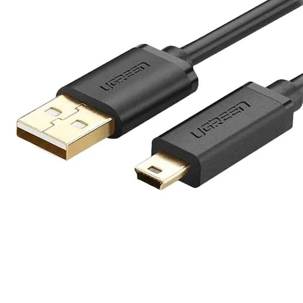 کابل USB 2.0 A Male به Mini USB 5Pin Male یوگرین مدل 10353 طول 0.25 متر
