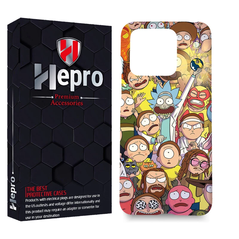 کاور هپرو مدل MC مناسب برای گوشی موبایل شیائومی Redmi Note 13 Pro 5G / Poco X6 5G