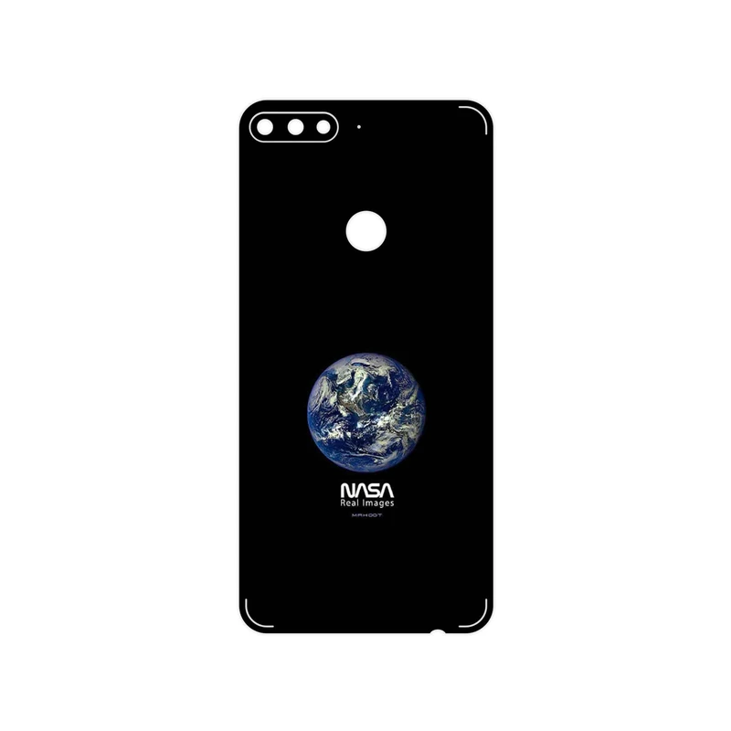 برچسب پوششی ماهوت مدل NASA Home Earth مناسب برای گوشی موبایل هوآوی Y7 Prime 2018