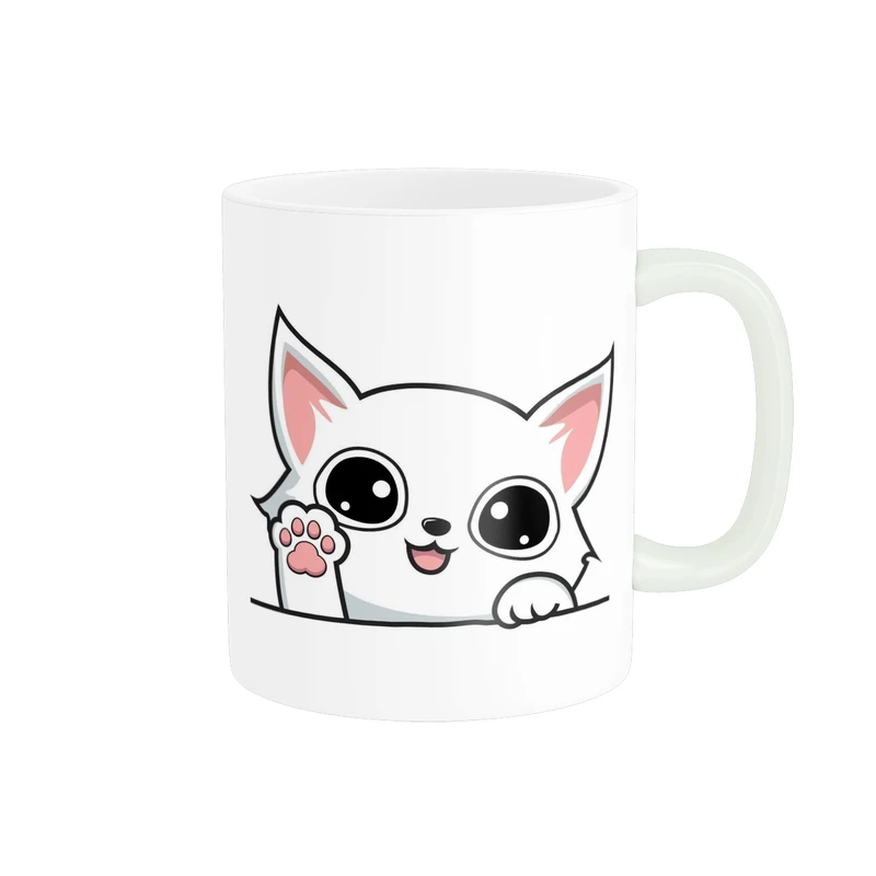  ماگ پاد آفرین طرح گربه بامزه کد 1829