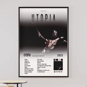 تابلو مدل موزیکال طرح آلبو تراویس اسکات Utopia