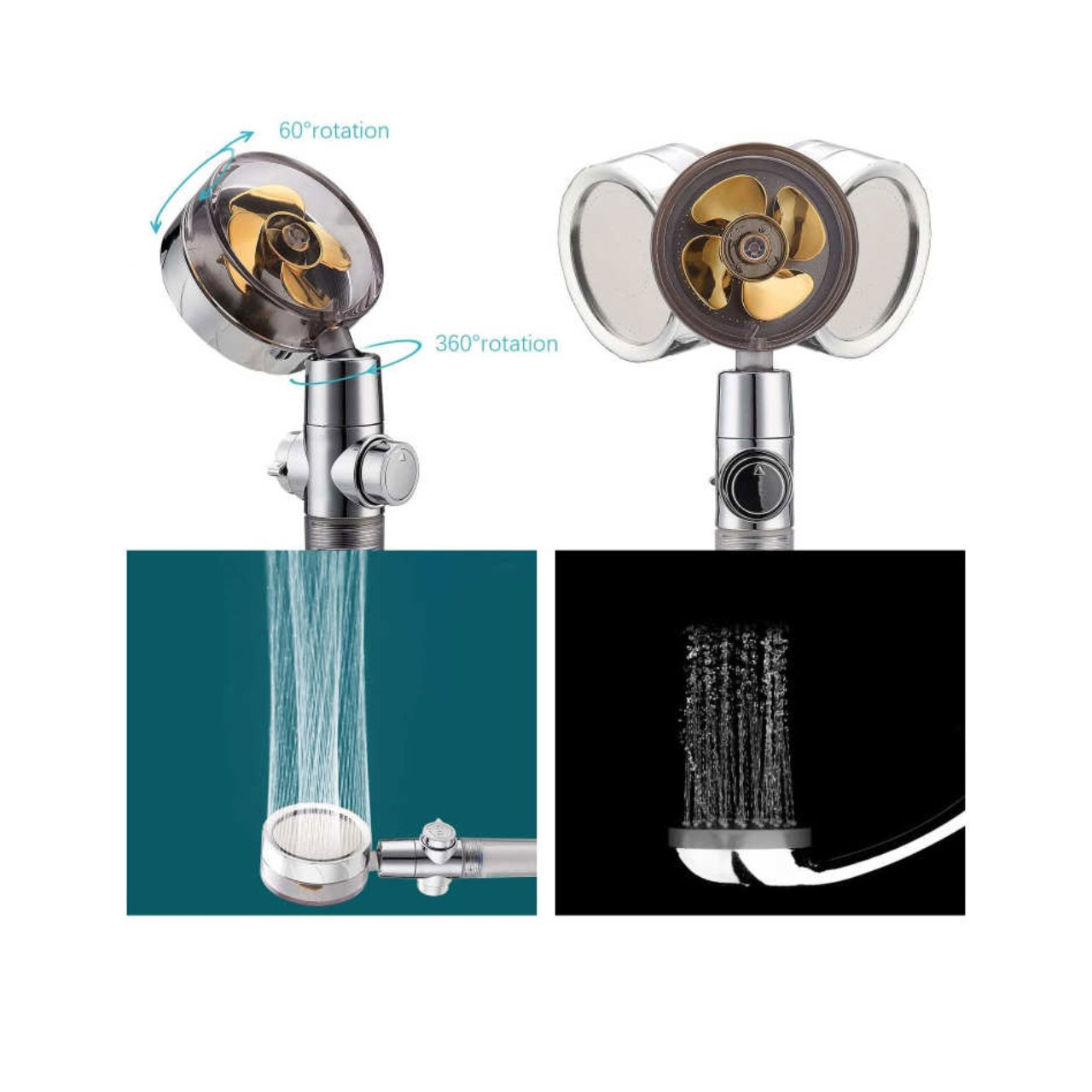 سردوش افزایش فشار آب وسان مدل Sanitary Ware