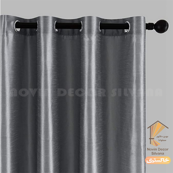پرده نوین دکور سیلوانا مدل ساتن 3 سایز 300 × 280 سانتی متر