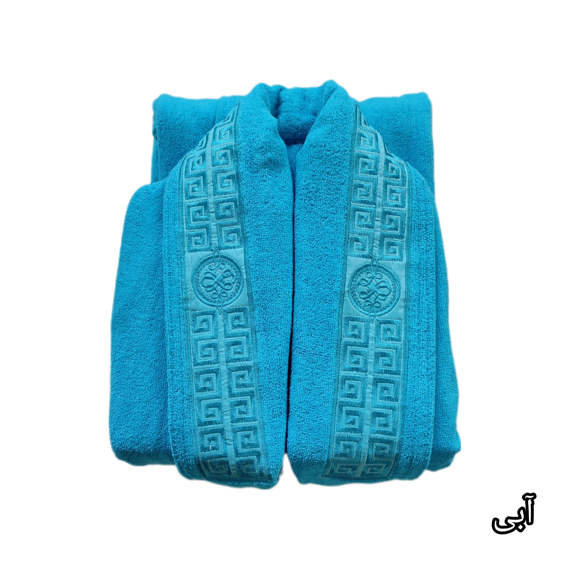 حوله پالتویی طرح تاج کد 204 سایز 125