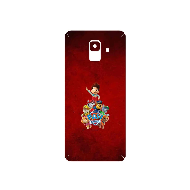 برچسب پوششی ماهوت مدل Paw Patrol مناسب برای گوشی موبایل سامسونگ Galaxy A6 2018