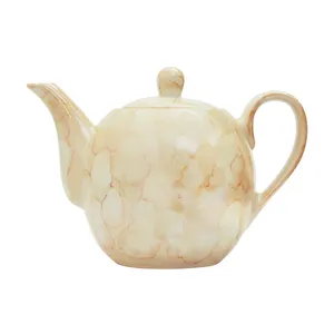 قوری چینی آرش مدل مرمر 6