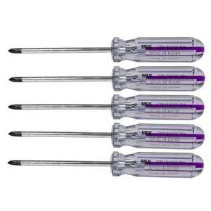پیچ گوشتی چهارسو میکس مدل HT - 5100 مجموعه 5 عددی