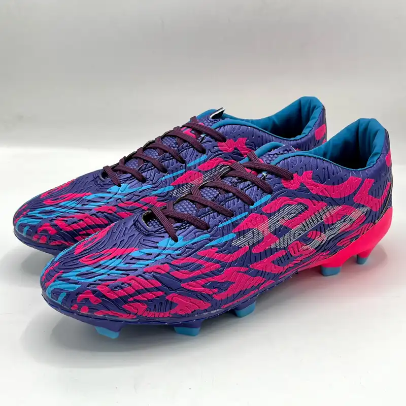 کفش فوتبال مردانه مدل توتال چمن طبیعی حرفه ای رنگ بنفش