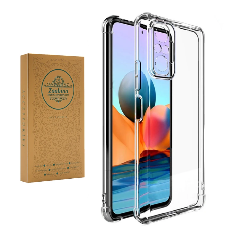  کاور زوبینا مدل COLORLESS مناسب برای گوشی موبایل شیائومی Redmi Note 10 4G / Note 10S