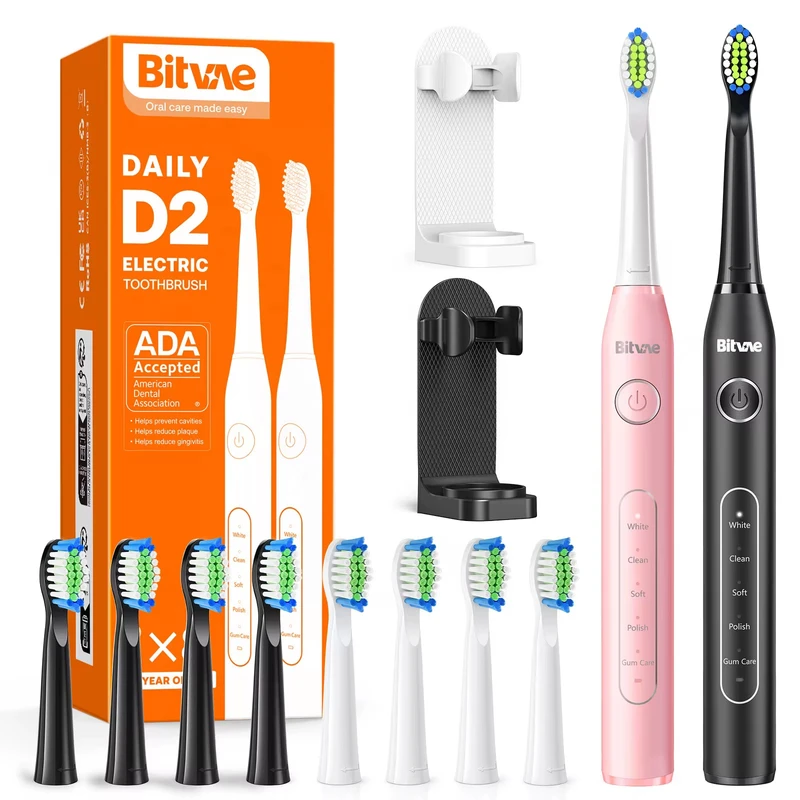 عکس شماره 20 : مسواک برقی بیتوی مدل d2 d2 مجموعه دو عددی