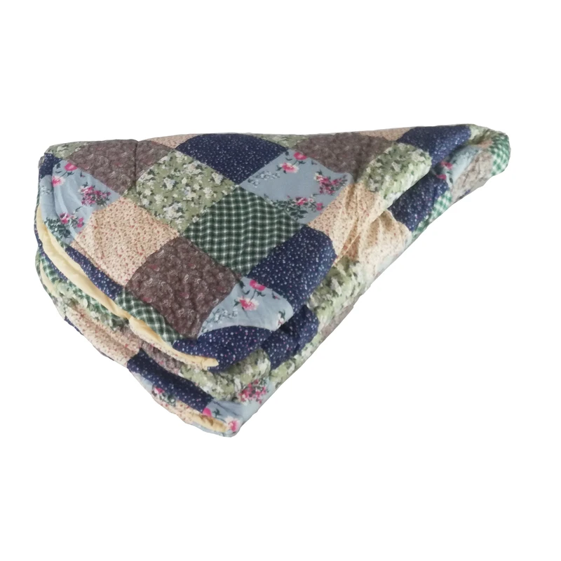  لحاف کرسی خانه سبز اسماعیلی مدل خشتی سایز  350x350 سانتی متر