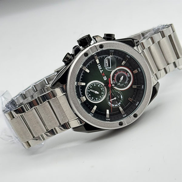 ساعت مچی عقربه‌ای مردانه کوارتز کرنوگراف ایکس تری مدل 6067