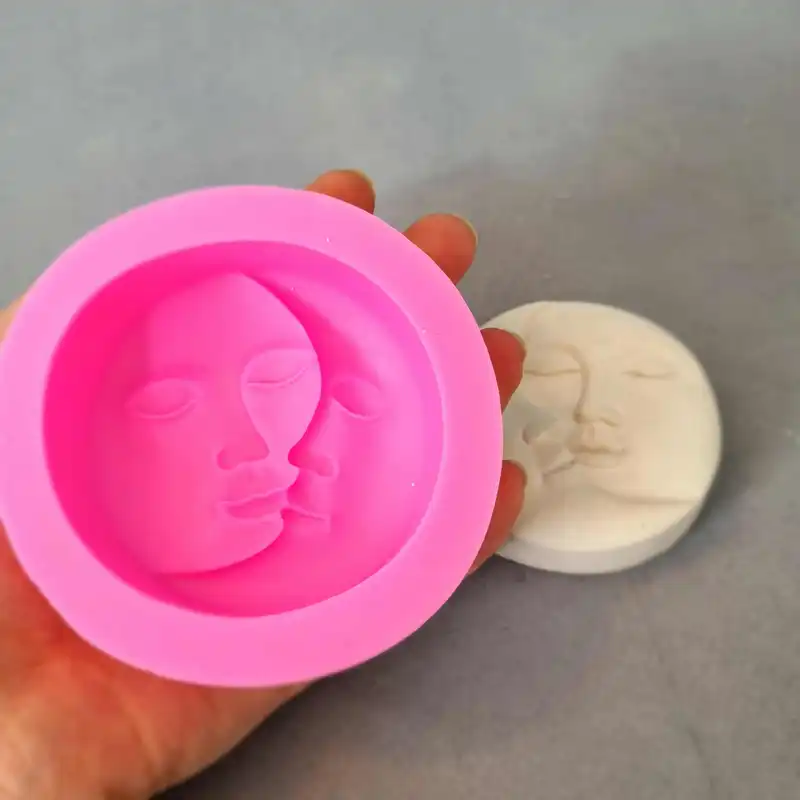 قالب شمع مدل ماه و خورشيد