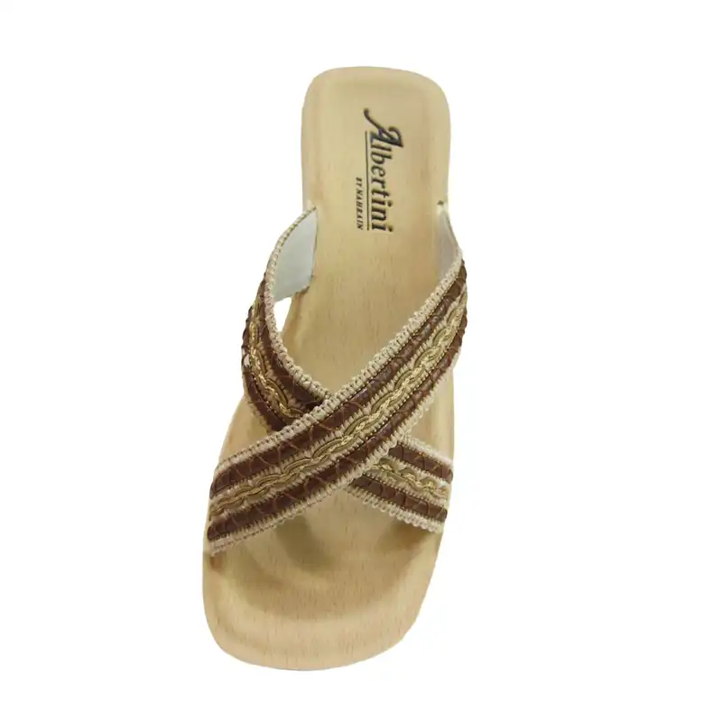 دمپایی زنانه آلبرتینی مدل پرنیان کد 404