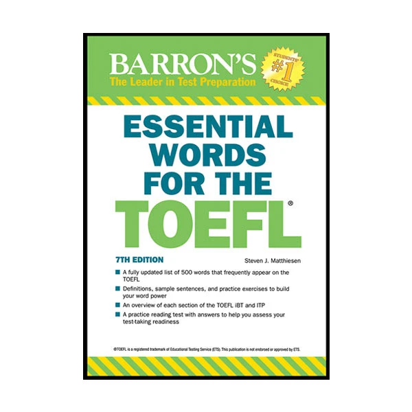 کتاب Essential Words for TOEFL 7th Edition اثرSteven J. Matthiesen نشر ابداع