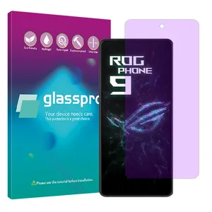 Glass Pro Eye Care model purple filter screen protector suitable for Asus ROG Phone 9 mobile phone